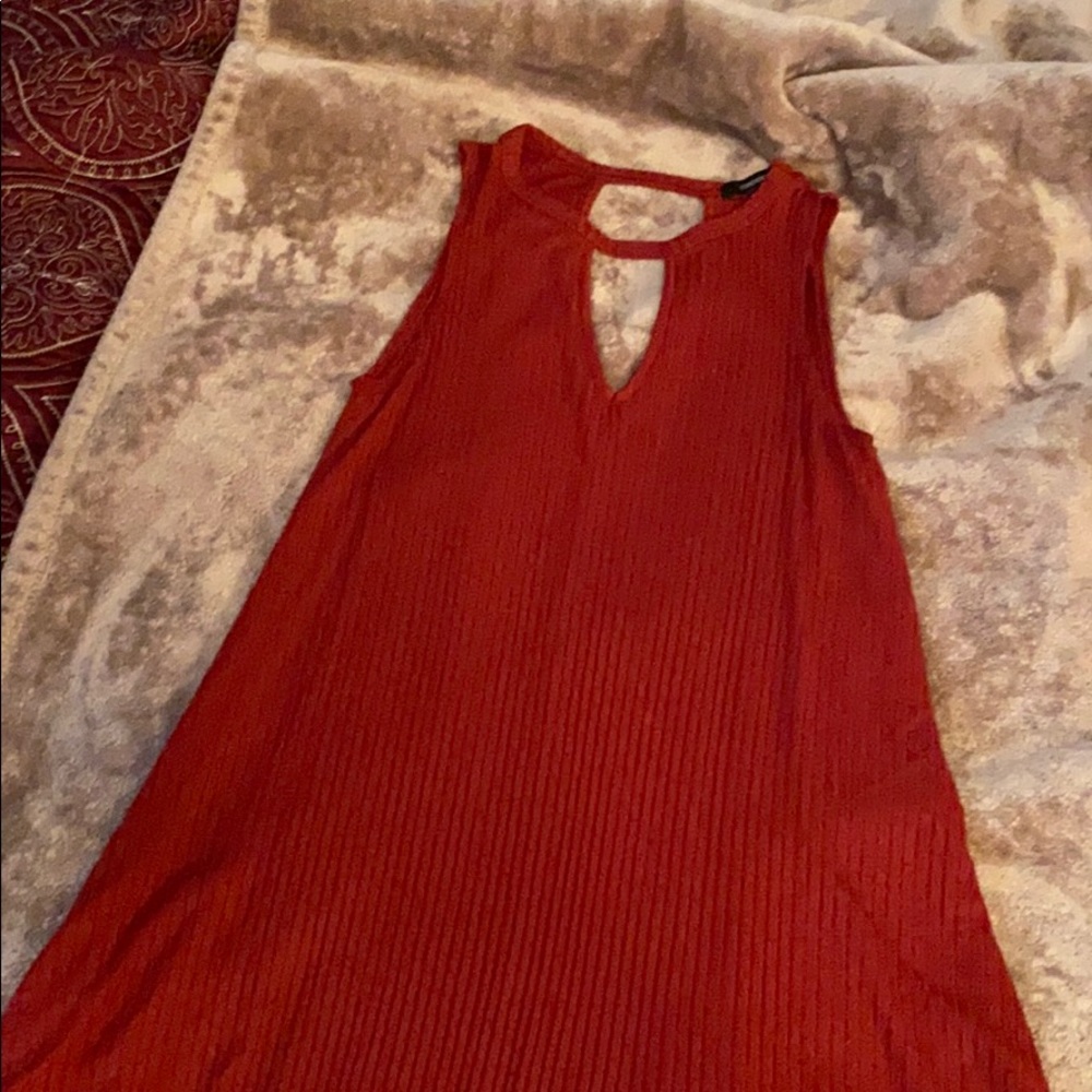 Casual Red Dress